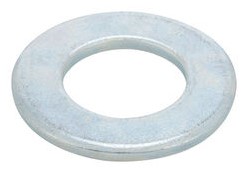 1/4 L-9 SAE THICK FLATWASHER - USA YELLOW ZINC PLATED